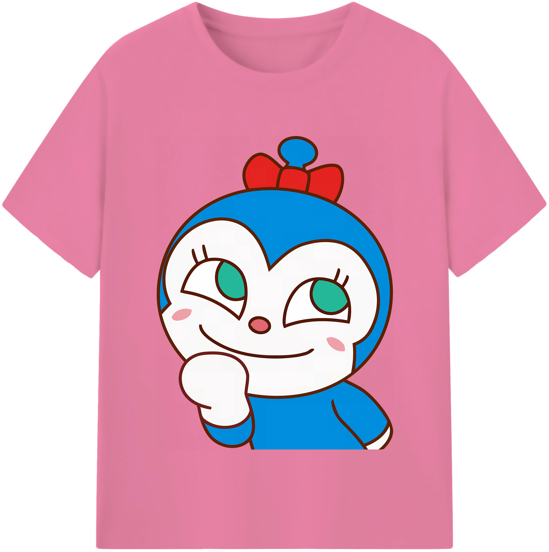 （画像用） アンパンマン Anpanman 綿100％半袖Tシャツ（フロントプリント）